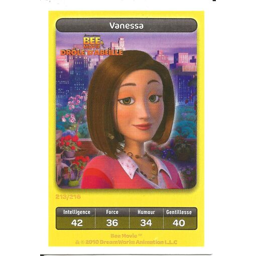 Carte De Jeu Carte A Jouer Disney Carrefour Dreamworks Bee Movie Drole D Abeille Vanessa 213 216 Rakuten