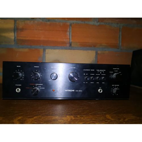 Hitachi HA-300 2 x 30 watt Phono: 74db Tuner: 94dB Aux: 94db