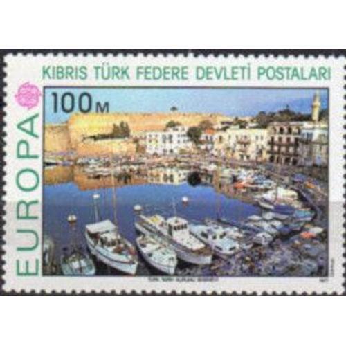 1 Timbre Europa Neuf Chypre Turc 1977