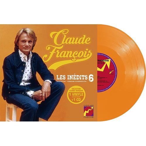 Les Inédits Vol. 6-Vinyle 25cm Orange + Cd Claude François