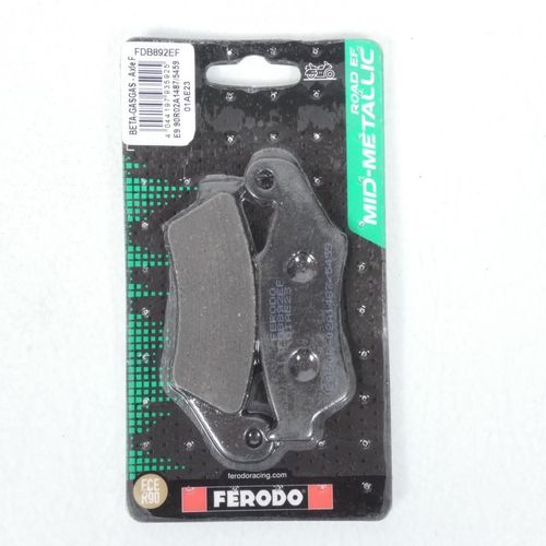 Plaquette De Frein Ferodo Pour Moto Honda 125 Cr-F F Ac Petites Roues 2014 À 2023 Av Neuf