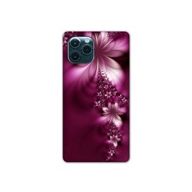 Coque Pour Iphone 11 (6,1) Fleur Violette Montante