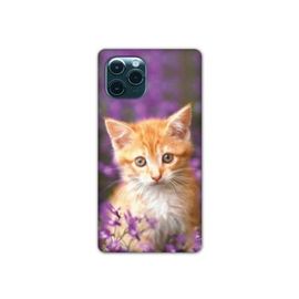 Coque Pour Iphone 11 (6,1) Chat Violet