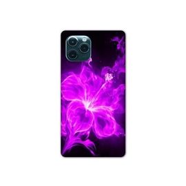 Coque Pour Iphone 11 (6,1) Fleur Hibiscus Violet