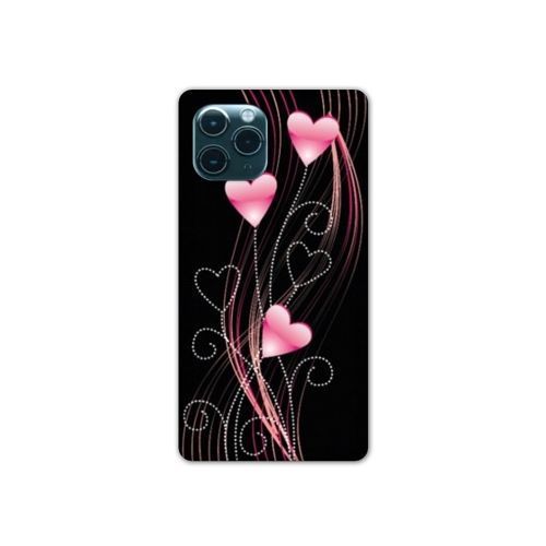 Coque Pour Iphone 11 Pro Max (6,5) Coeur Rose Montant