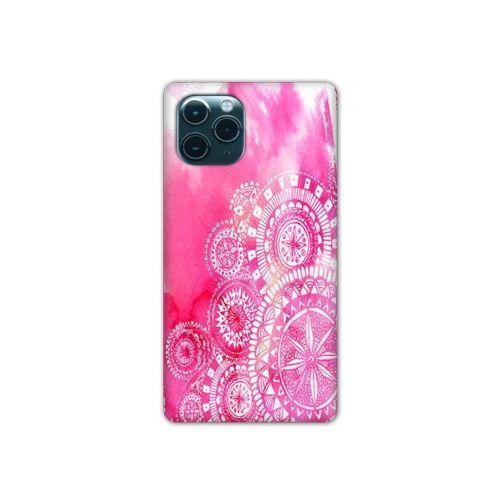 Coque Pour Iphone 11 Pro Max (6,5) Etnic Abstrait Bouclier Rose