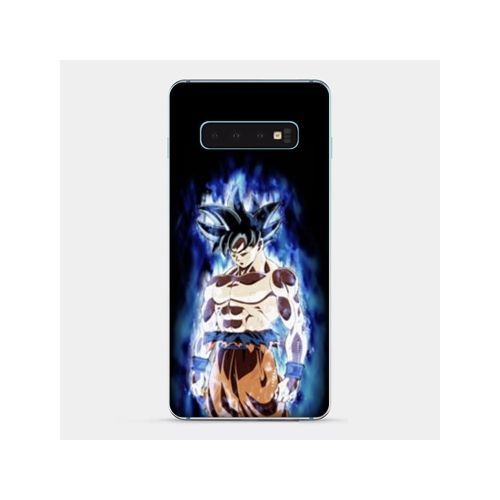 Coque Pour Samsung Galaxy S10e Manga Dragon Ball Sangoku Noir