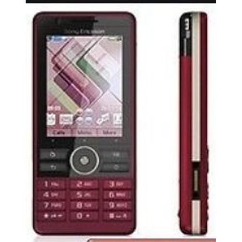 Sony Ericsson G900 Rouge Foncé