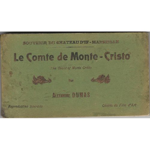 Le Comte De Monte-Cristo - Film D'art Muet 1918 De Henri Pouctal Avec Léon Mathot, Nelly Cormon, Marc Gérard, Gilbert Dalleu - 24 Cartes Postales De Cinéma - Chaque Affiche 9x16 Cm - Alexandre Dumas
