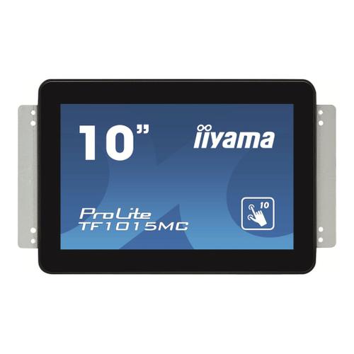 iiyama ProLite TF1015MC-B2 - Écran LED - 10.1" - cadre ouvert - écran tactile - 1280 x 800 720p @ 60 Hz - VA - 500 cd/m² - 1300:1 - 25 ms - HDMI, VGA, DisplayPort - noir