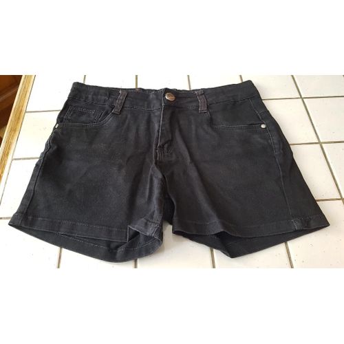 Short Type Jean Fashion Private Company Fpc Junior Noir Taille 16 Ans
