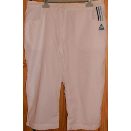 Pantacourt Neuf Adidas Blanc 42