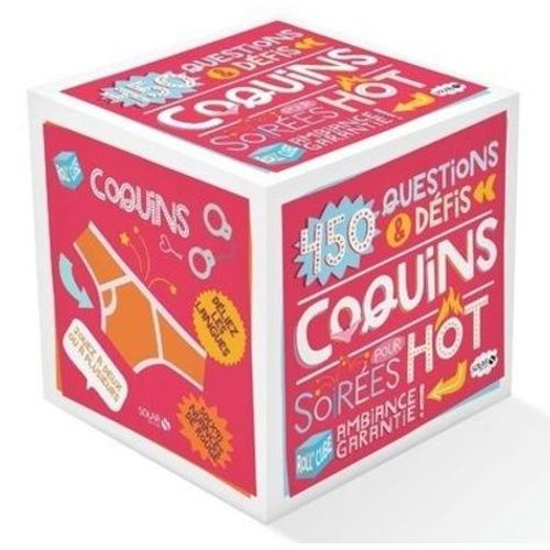 450 Questions & Défis Coquins Pour Soirées Hot