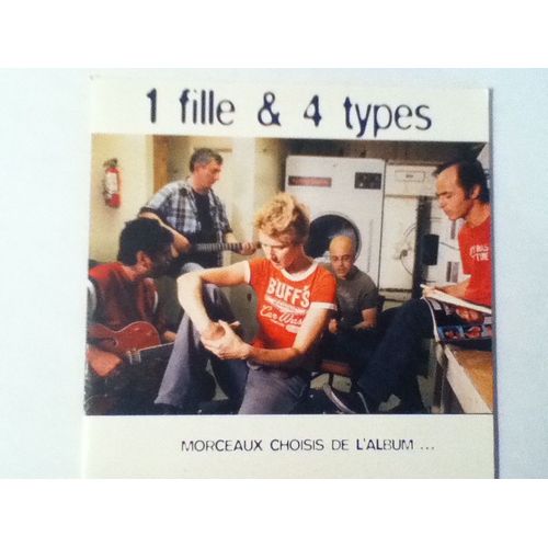 Celine Dion (J. Jacques Goldman) - 1 Fille & 4 Types - Rare Cd 5 Titres Morceaux Choisis De L'album