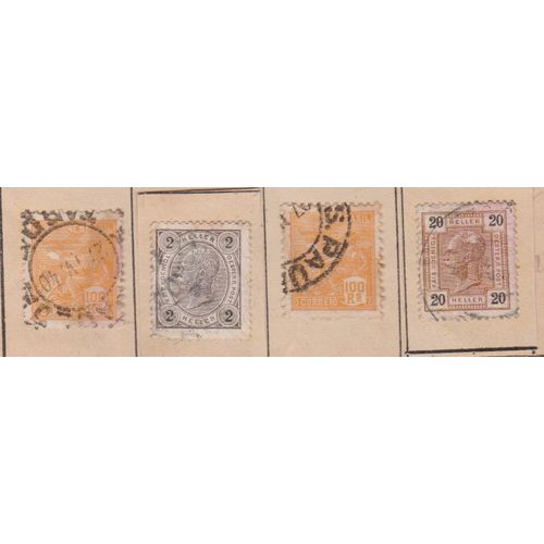 8 Timbres De L Allemagne Et D Autriche . Germany And Austria Stamps