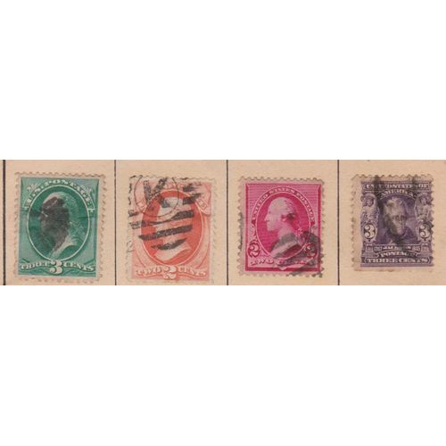 16 Timbres Etats Unis . United States Stamps
