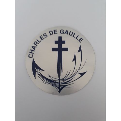 Autocollant Porte-Avions Charles De Gaulle