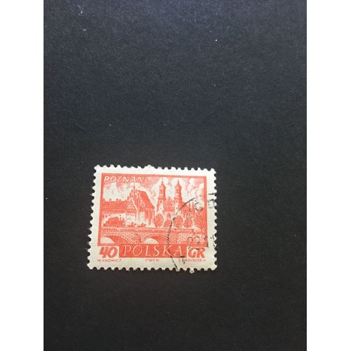 Timbre Poznan 1960 Pologne