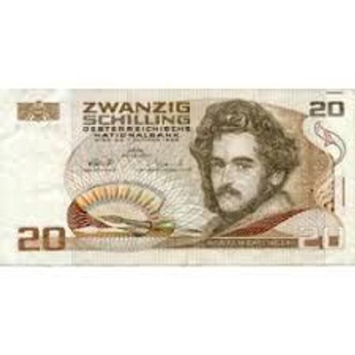 Billet Autriche 20 Schilling