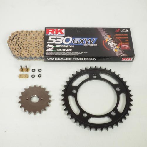 Kit Chaîne Rk Pour Moto Suzuki 1400 Gsx 2002 À 2007 18x41 Pas 530 Neuf