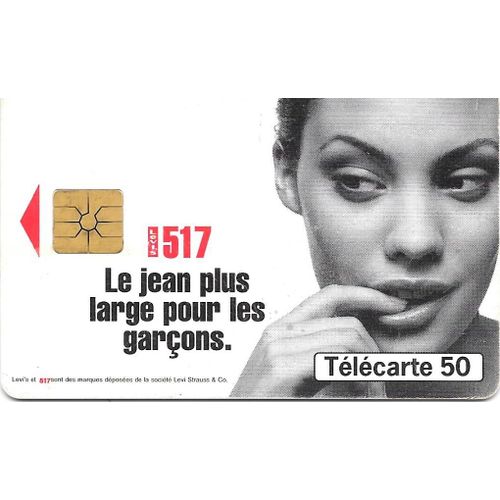Télécarte 50 Levis 517 - Le Jean Plus Large Pour Les Garçons