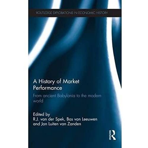 A History Of Market Performance : From Ancient Babylonia To The Modern World(Hardback) - 2014 Edition