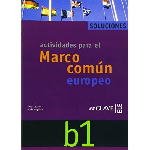 Marco Comun Europeo B1 - Soluciones