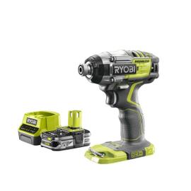 RYOBI - Visseuse à Chocs 18 V ONE+ (Batterie et Chargeur non Inclus) pour  Visser, Dévisser, Boulonner, Déboulonner sans Effort avec Couple Serrage  200