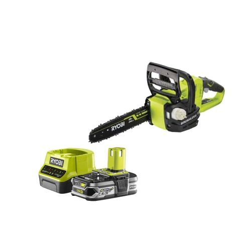 Pack RYOBI Tronçonneuse 18V One+ OCS1830 - 1 Batterie 2.5Ah - 1 Chargeur rapide RC18120-125
