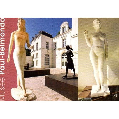 Cp Couleur Musée Paul Belmondo