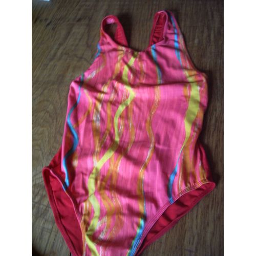 Maillot De Bain 1 Pièce 14 Ans Multicolore