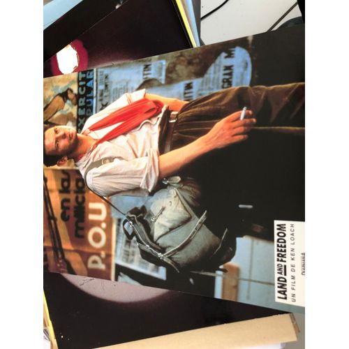 Land And Freedom - Ken Loach - Ian Hart - 1 Photo D'exploitation Du Film En Couleur 21x29,5 Cm - 1995