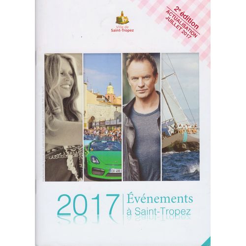 Livret Ville De Saint-Tropez 2017