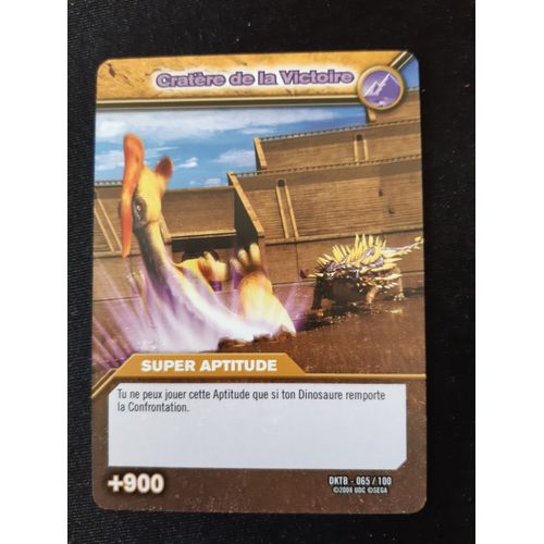 Dinosaur King Cratere De La Victoire Dktb 065/100