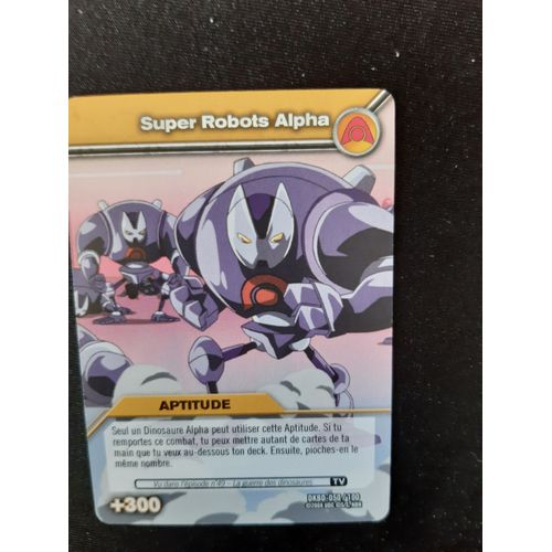 Dinosaur King Super Robots Alpha Dkbd 50/100