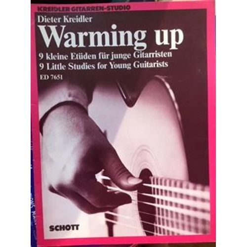Warming Up 9 Études Pour Jeunes Guitaristes
