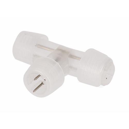 Connecteur en forme de ",t", pour flexibles lumineux et flexibles lumineux à led 1 pc