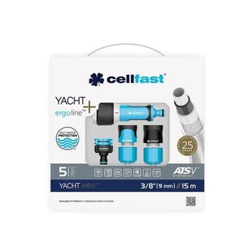 Cellfast kit d',arrosage yacht mini 3/8", 15 m