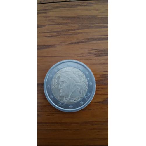 Pièce Rare De 2 Euros Italie 2002 Pour Collectionneurs