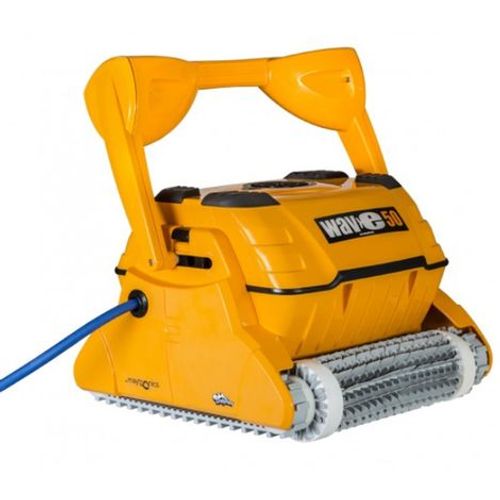 Robot de piscine dolphin wave 50 brosses combinées pour piscines jusqu?à 20m de longueur