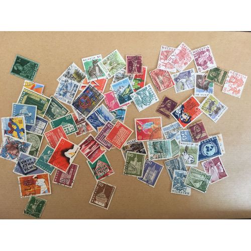 Suisse - Lot De 65 Timbres Différents - Rl 99