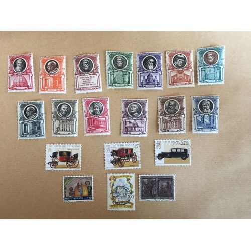 Vatican - Lot De 19 Timbres Différents - Rl 92