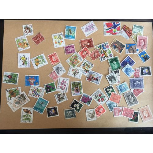 Norvège - Lot De 65 Timbres Différents - Rl 107
