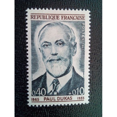 Timbre France Yt 1444 Paul Dukas (1865-1935) 1965 ( 030404 1 )