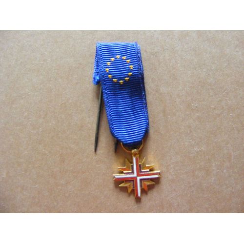 Médaille Confédération Européenne (Miniature)