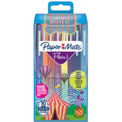 Paper:Mate Paper:Mate Stylo Feutre Flair Carnival, Étui De 16