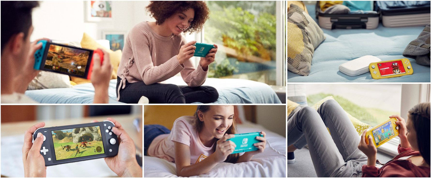 Console Nintendo Switch Lite grise image 1 | Rakuten