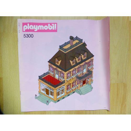 Notice Plan De Montage Playmobil 5300 Maison Victorienne Série Rose 1900