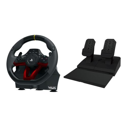 Hori Wireless Racing Wheel Apex - Ensemble Volant Et Pédales - Sans Fil - Bluetooth - Pour Pc, Sony Playstation 3, Sony Playstation 4