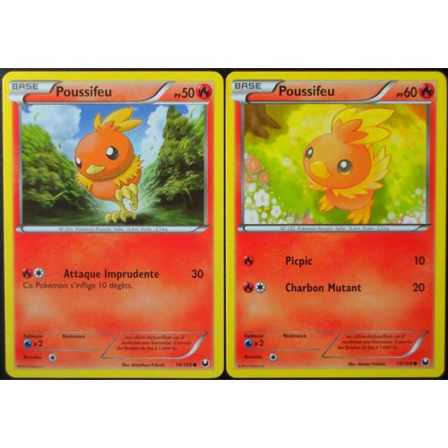 Explorateurs Obscurs - Poussifeu (14) + Poussifeu (15/108)